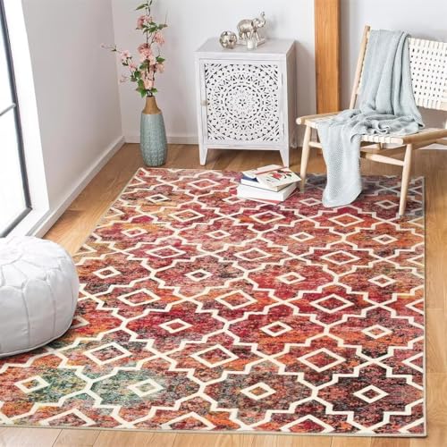 SUNYRDSM Alfombras para Pasillos Largos Alfombras Cocina Alfombra de balcón Estilo Pastoral Interior cálida y Que no se decolora. 80X160CM