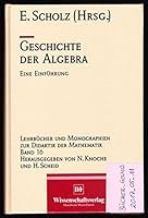 Geschichte der Algebra: Eine Einführung 3411144114 Book Cover