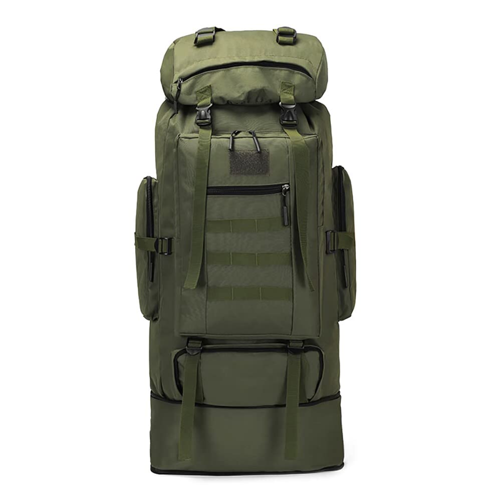 Groß Outdoor Rucksack 100L, Militär Taktischer Rucksack Herren, Wasserdicht Große Kapazität Wanderrucksäcke Army Rucksack Militär Backpack für Camping Travel Bushcraft Wandern Jagd Bergsteigen