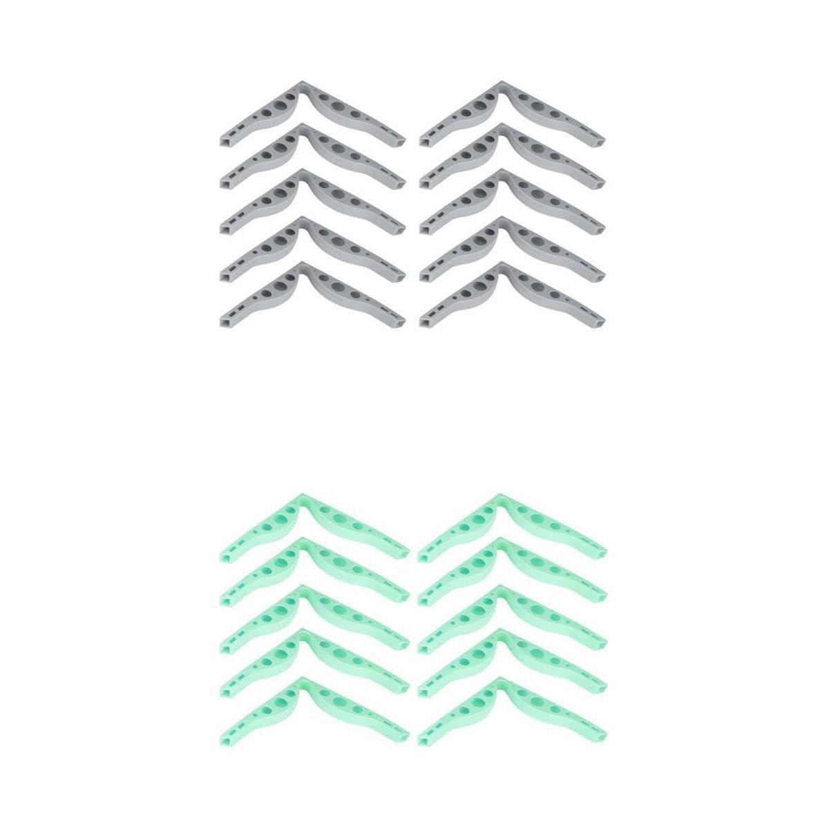 Merishopp 20pcs Anti-Fog Nose Bridge Pads Strip Seal Nose Prevent Fogging Gray+Green | Clothing, Shoes & Accessories | Costumes, Reenactment, Theater | Accessories | Masks & Eye Masks-picture-32