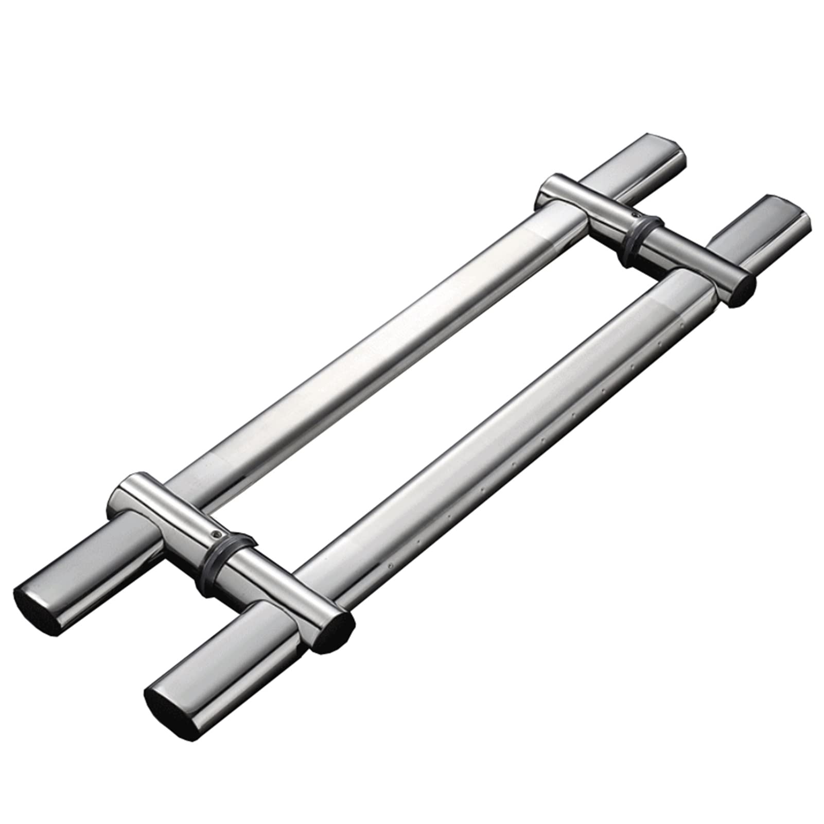 GYRAZXS Adjustable 60cm Stainless Steel Modern Shower Door Handle Push Pull Barn Door Handle for Bathroom Durable and Stylish Door Hardware