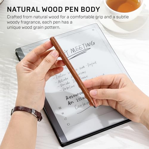 Image of EMR Stylus, Remarkable 2 Pen, 4096 Pressure-Sensitivity, Palm Rejection, Anti-Slip Texture, Tablet Stylus fits Remarkable 1 /2, Galaxy Note.