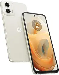 Smartphone Motorola Moto G34 5G 256GB 8GB RAM + 8GB RAM Boost Vanilla - Vegan Leather