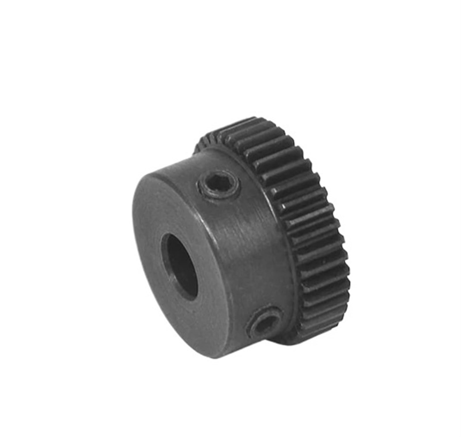 Bevel Gear Pinion Hardware Mechanical 1pcs 0.5M Spur Gear 40T Carbon Steel Blackening Gear Wheel Bore Size 5/6/6.35/8/10mm Transmission Accessories(0.5M 40T Bore 10mm)