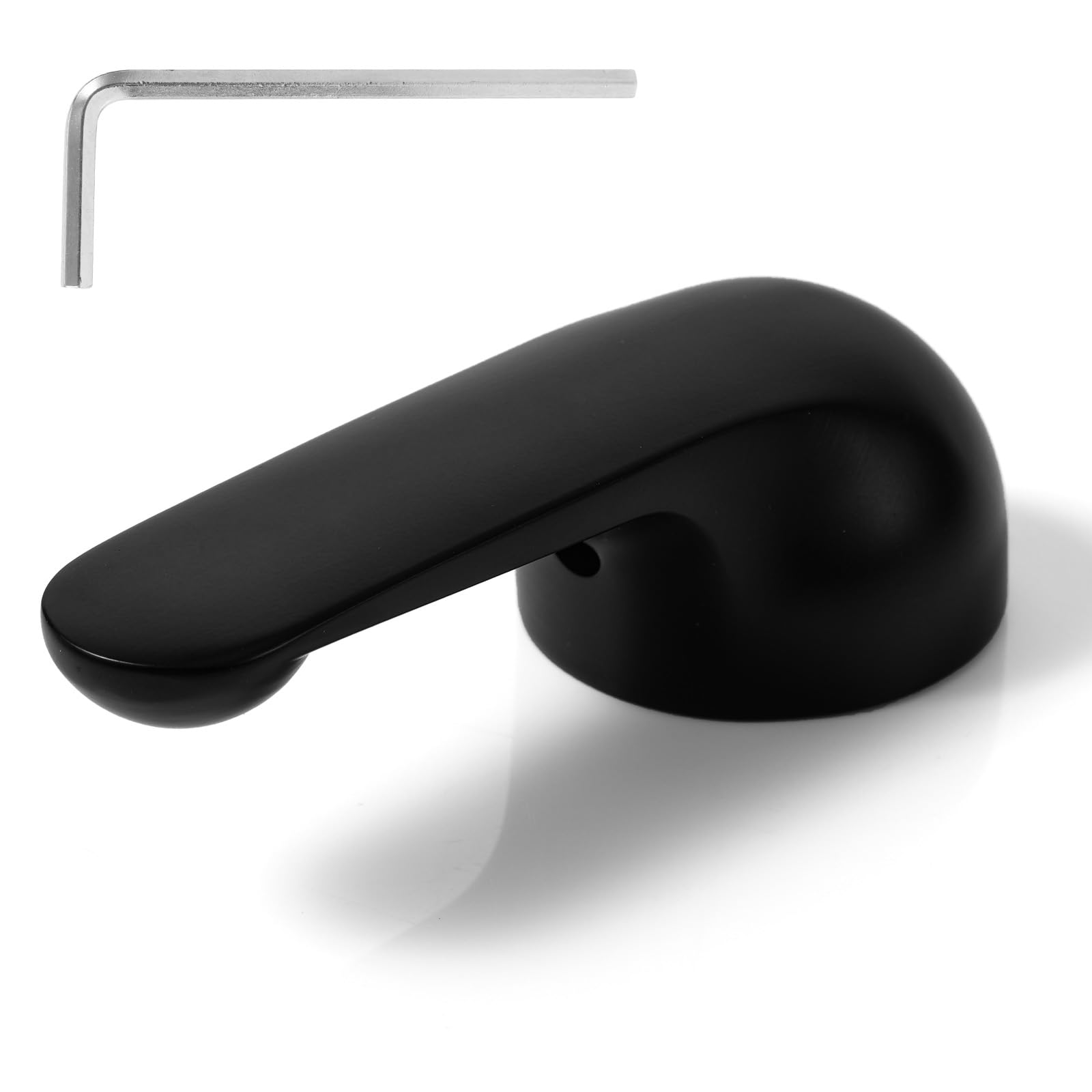 Poignée de douche H79 compatible Delta 1400 en métal noir robuste