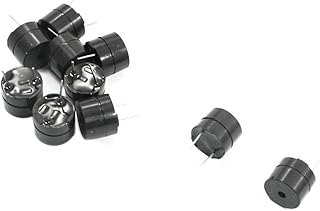 Aexit 10Pcs 12x9.5mm Relays DC3V Continuous Sound Active Magnetic Warning Buzzer & Chime Fission Buzzers