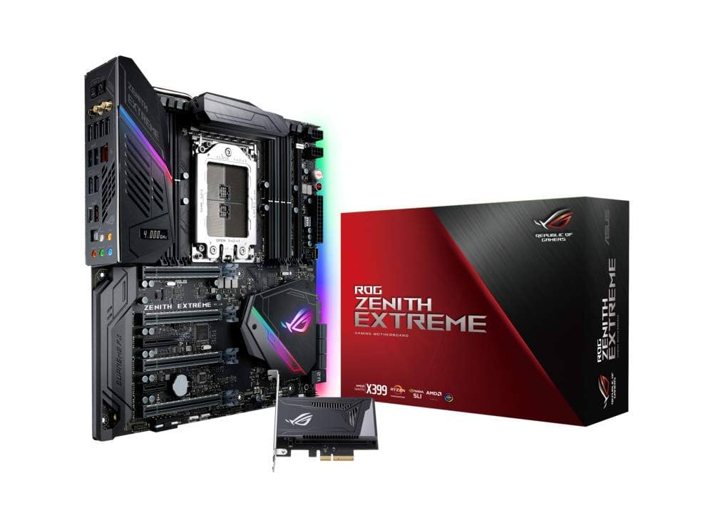 ASUSマザーボード TR4 socket ROG ZENITH EXTREME ROG Zenith Extreme | マザーボード | ROG Japan