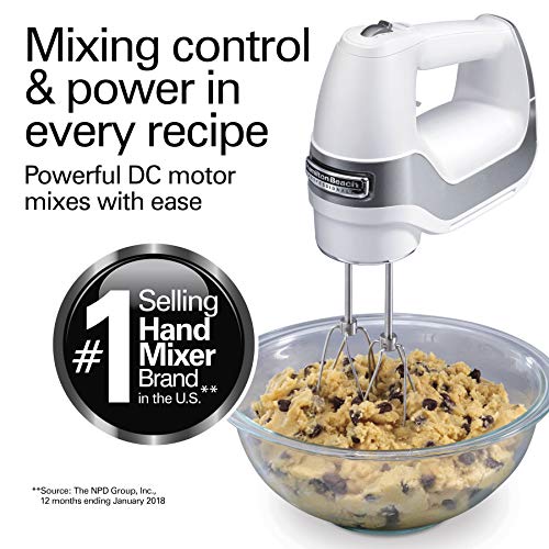 image for Hamilton Beach Professional 5-Speed Electric Hand Mixer with High-Perf