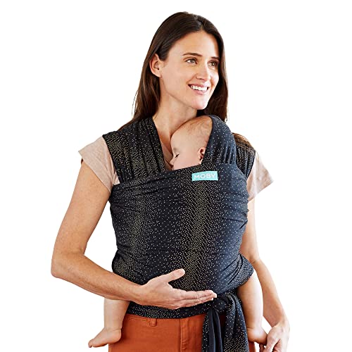 Image of Moby Wrap Baby Carrier | Classic | Baby Wrap Carrier for Newborns & Infants | #1 Baby Wrap | Go to Baby Gift | Keeps Baby Safe & Secure | Adjustable for All Body Types | Perfect for Mom & Dad | Fleck