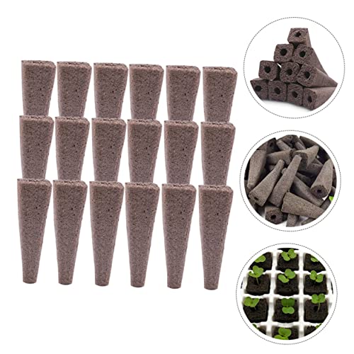 Toyvian 50pcs Nutrient Soil Blocks for Hydroponic Planting Soilless Cultivation Supply Growing Medium for Indoor Flowers and Vegetables - Image 6