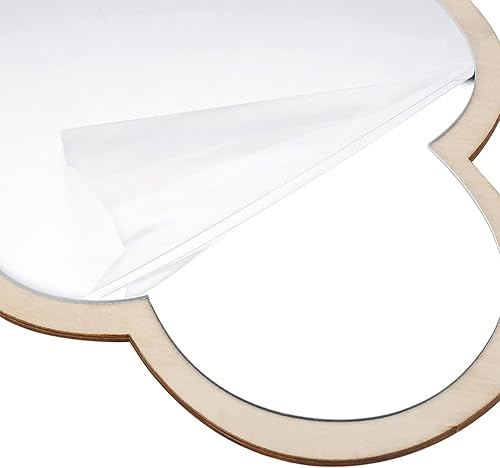 Miniatura 3 de Estink Espejo acrílico decorativo, espejo de madera colgante, pegatinas de espejo de dormitorio, espejo de decoración encantadora de acrílico,