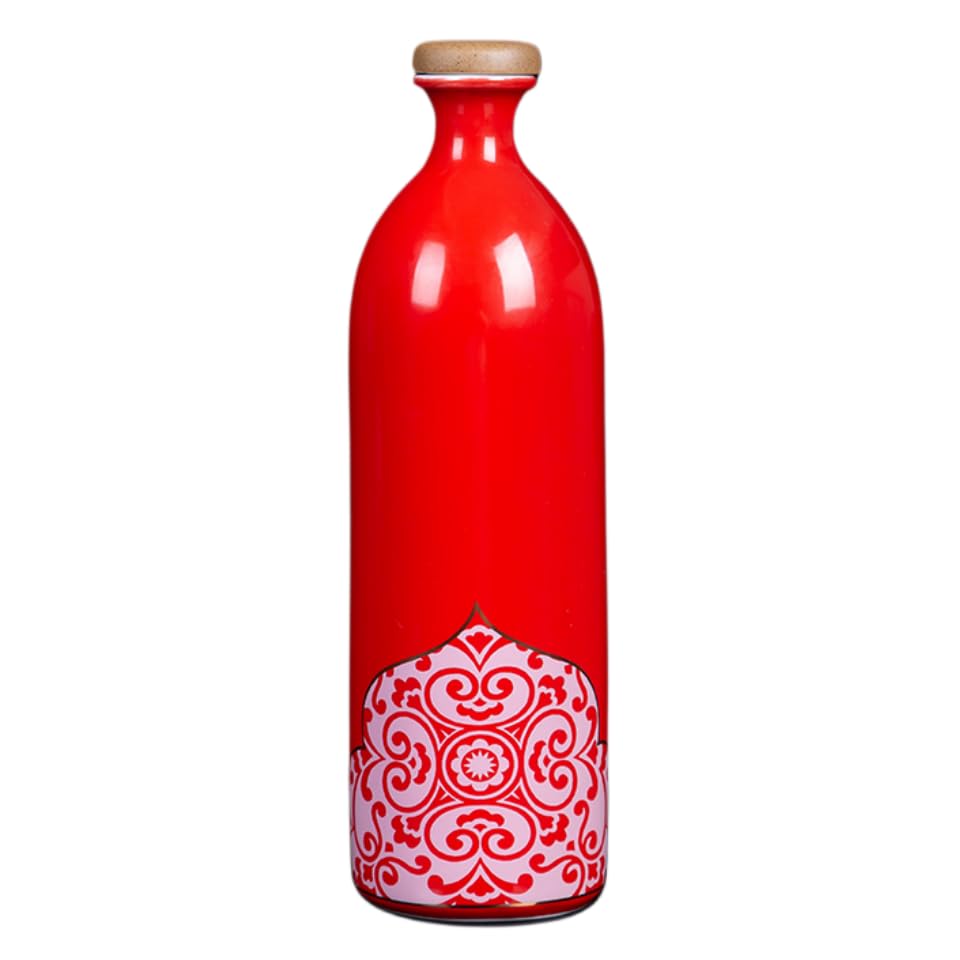 Amazon｜職人手作り 陶器瓶 ワインボトル 酒瓶 焼酎瓶 密封された