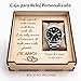 Imagen de Genérico Caja de madera personalizada para regalar al novio el día de la boda