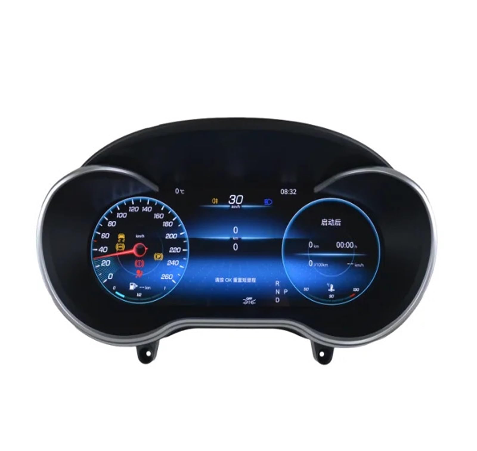 2024 Lcd Digital Dashboard Cluster Tachimetro Digitale Compatibile Con Mercedes Benz Classe A W176 GLA CLA C117 GLC W205 W212 W207