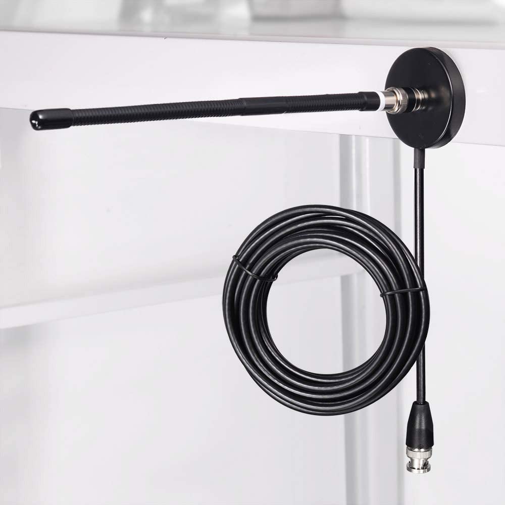Bingfu Antenna CB Veicolare 27 MHz Frusta Morbida Base Magnetica Connettore BNC e PL259 Compatibile con Cobra Midland Uniden Maxon President Camion Camper Auto Radio Scanner Radio Mobile