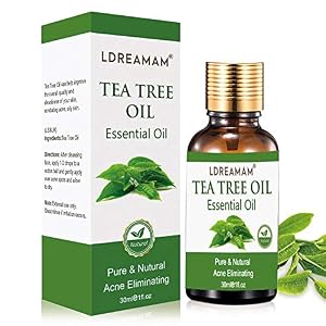 Aceite esencial de árbol de té,aceite de acné natural,El tratamiento para el acné, manchas y problemas de la piel,para…