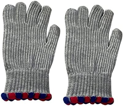Gloves Mittens Women Cold Weather Womens Two Finger Brushed Insulating Cycling Woolen Knitted Split Finger Gloves Mittens for Women Cold Weather Heated Winter