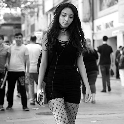 Ypser Fishnet Tights Mesh Stockings Sparkle Rhinestone Glittering Net Pantyhose2