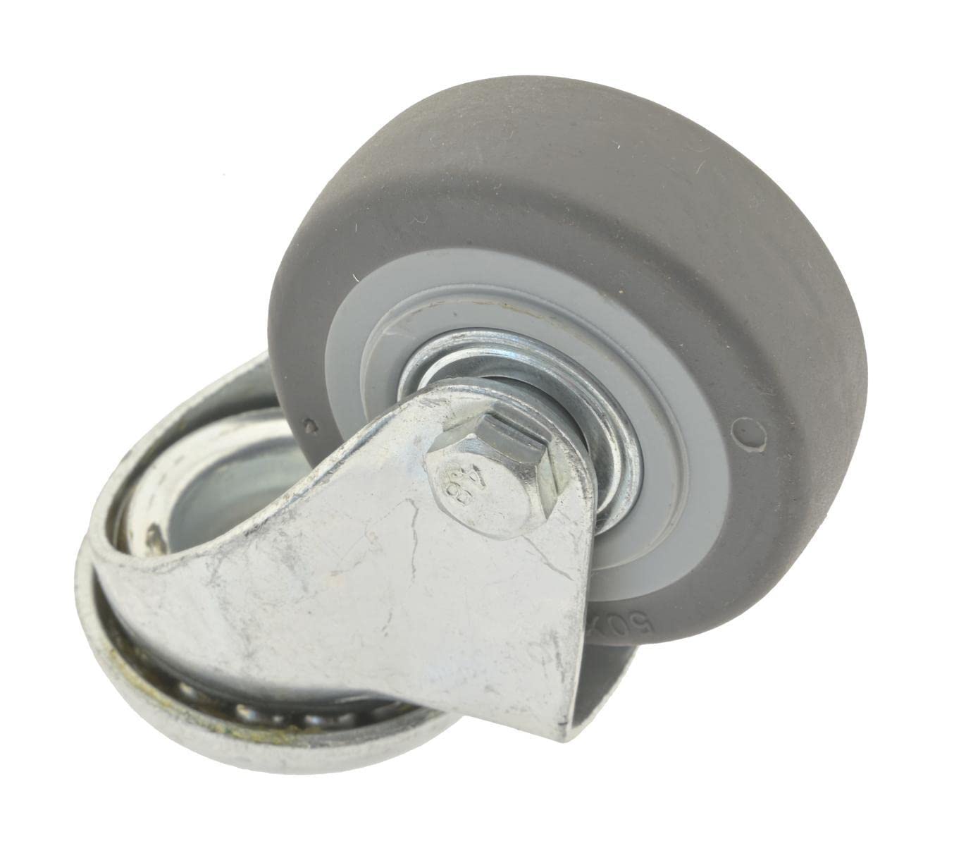 Apparaterolle, Rückenloch 12,2 mm, Lenkrolle, 100mm Transportrollen Möbelrollen