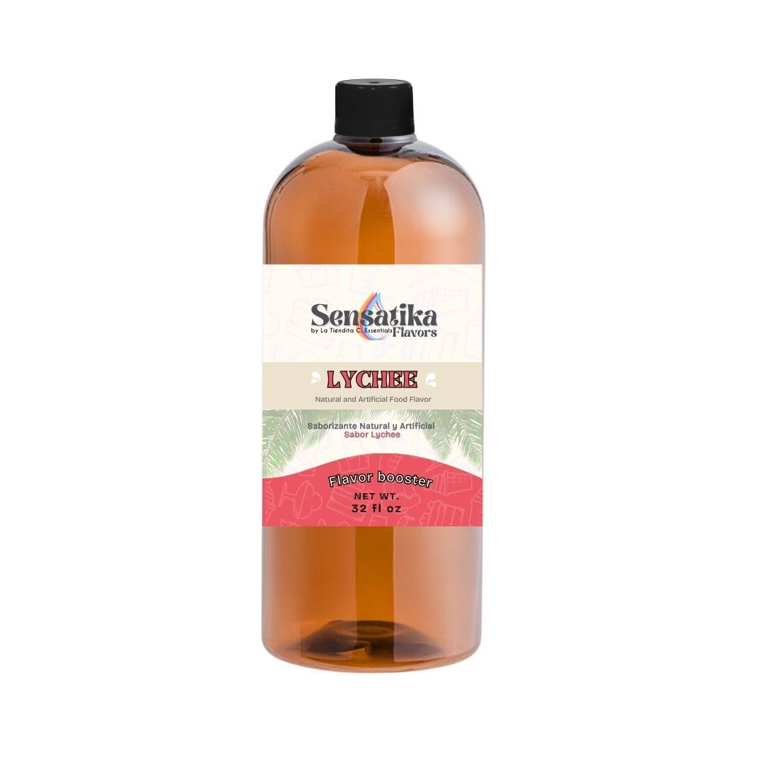 Amazon.com: Lychee Natural & Artificial Flavor Sensatika 32 fl oz