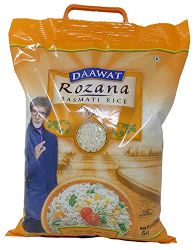 Image of Daawat Rozana Basmati Rice - Super, 5kg Bag