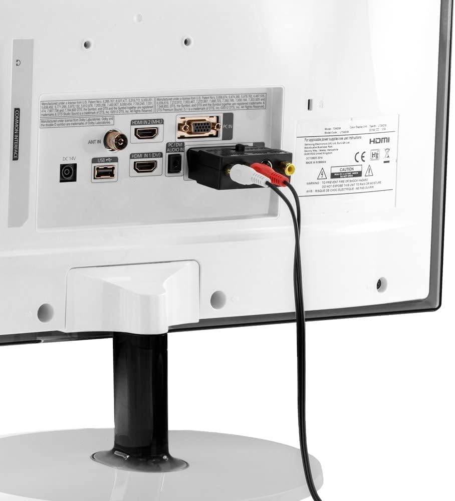 Link-e : Caricatore di Rete, Cavo Audio Video S-Video e Adattatore SCART Compatibile con la Console Nintendo 64 - N64