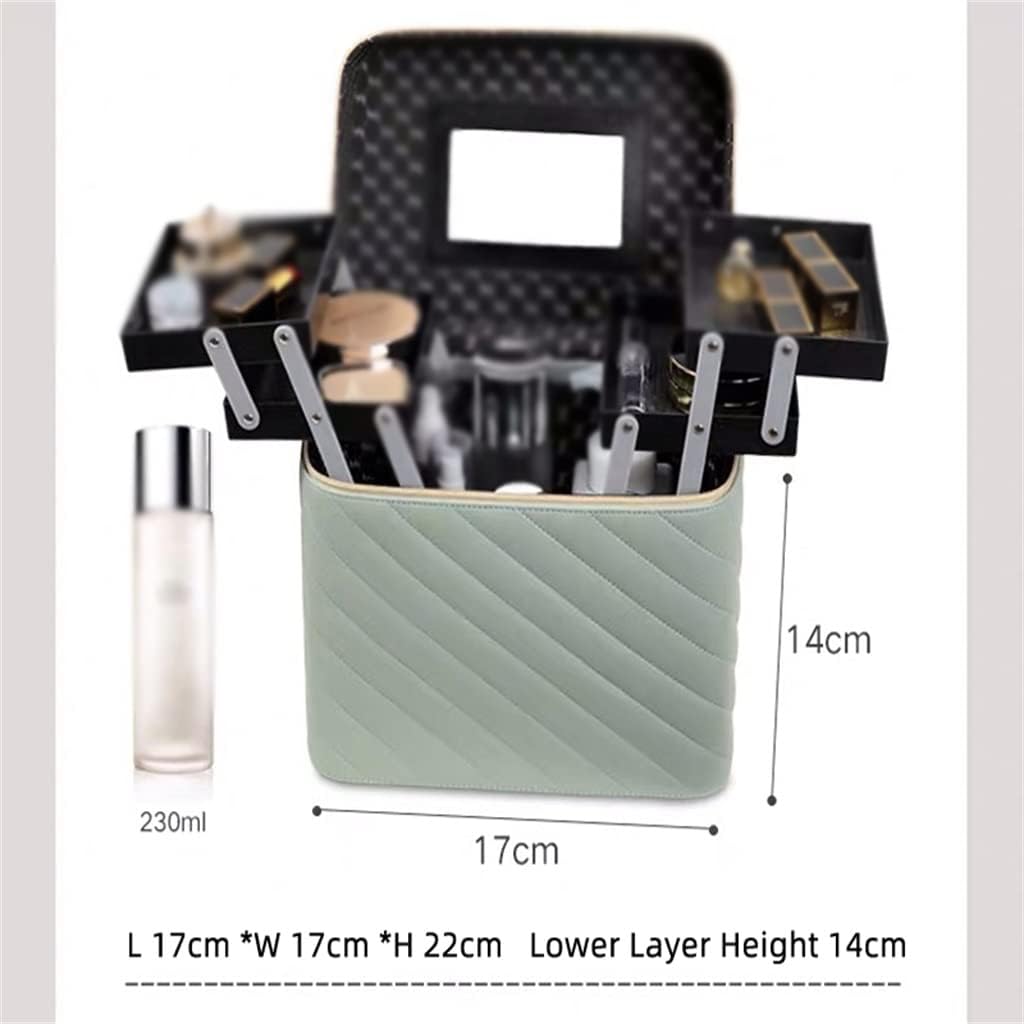 Makeup Bag Toiletry Cosmetic Storage Box Portable Travel Make Up Suitcase