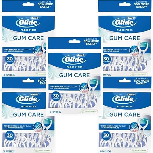 glide pro-health advanced floss picks 30 ea (pack of 5)