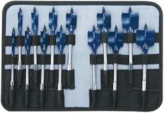 BOSCH DSB5013P 13-Piece Daredevil Spade Bit Set in Pouch,Blue