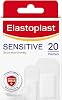 Elastoplast Sensitive Hypoallergenic Plasters 20 Plasters, Plasters for Painless Removal, Soft and Breathable Fabric Plasters, Protects and Cushions The Wound, Sensitive Plasters, White
