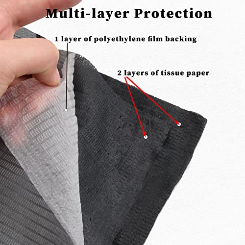 Dental lätzchen, 125 Stück Einweg Dental Lätzchen45 x 33cm, 3-lagige wasserdichte Einweg Tattoo Tisch Matten Clean Pad Tattoo Tablett Abdeckungen Mehrzweck