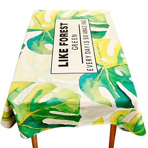 Nappe de table MU verte de qualité supérieure pour table ronde basse