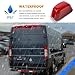 DERMOKA Rear Cab Roof Top Marker Lights Led Clearance Running Lamps for 2014-2020 Dodge Ram ProMaster 1500 2500 3500 (5PCS)