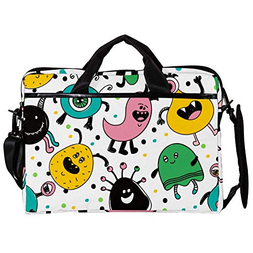 Monster Bolso Bandolera para Portátil de 14 a 15.4 Pulgadas con Correa Ajustable