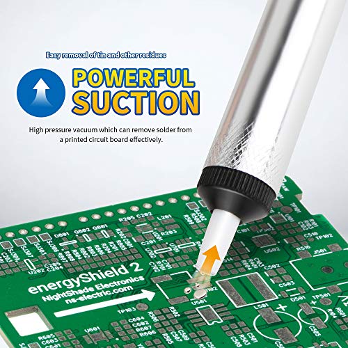 Teenitor TNT582 Solder Sucker Desoldering Vacuum Pump Solder Removal Tool 3Pcs/Pack Desoldering Pump Soldering Sucker Tool thumb #4