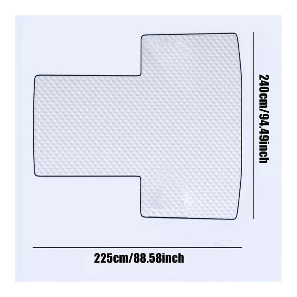 Parabrezza for Auto Protezione antigrandine Mezza Copertura Parasole Universale for Esterni
