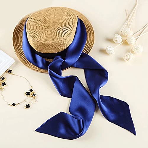 Stylish Soft Scarf Ribbon Scarf Long Skinny Satin Belt Sash Necktie Neck Scarf Choker for Women2