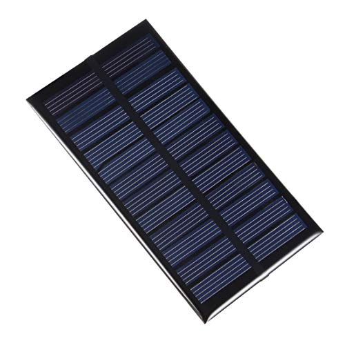 sourcing map 1W 6V Small Solar Panel Module DIY Polysilicon for Toys Charger