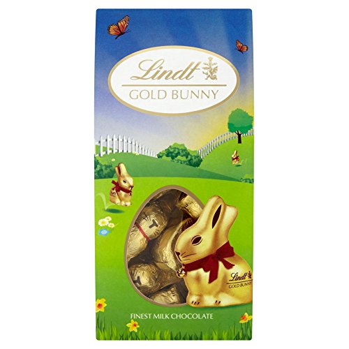 Lindt Mini Gold Bunny Bag 90g , イースターエッグ, チョコレートイースターエッグ Lindt Mini Gold Bunny Bag 90g , イースターエッグ, チョコレートイースターエッグ