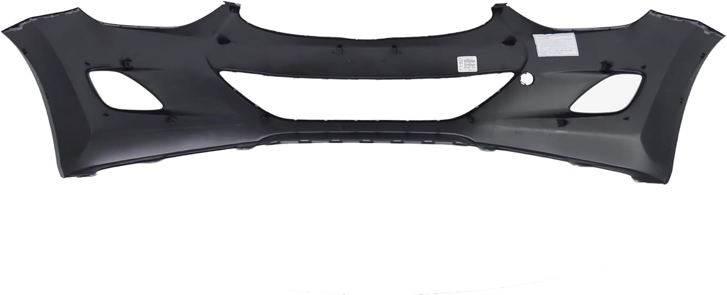 FitParts Compatible With Front Bumper Cover 2012-2013 Hyundai Elantra GLS GL L Limited Sedan 12-13. New, Primed and Ready for Paint. With Fog Light Holes. HY1000185 865113Y000