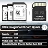 XGEEK 2025 Updated Version Navigation SD Card Map Update, Accessories 8653 1530 Compatible with GM Chevrolet, Cadillac, and Buick. Includes Maps for The USA, Canada, and Mexico