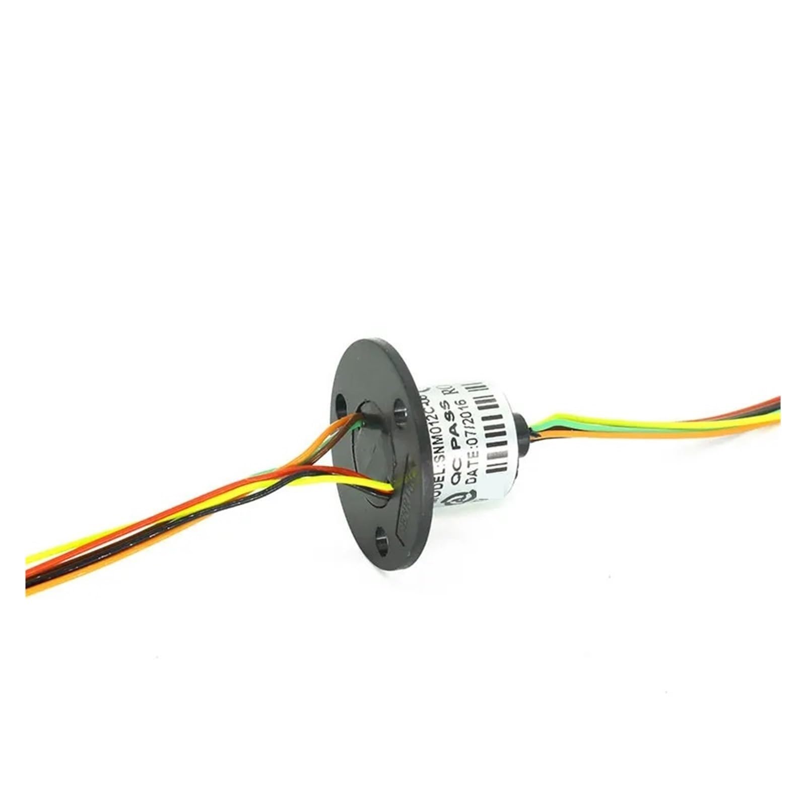 Mini-Kapsel-Schleifring SNM012 6 Drähte/12 Drähte/18 Drähte Schleifringe 2A Signal(12wires A-flange)