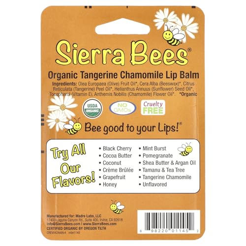 Sierra-Bees-Organic-Lip-Balms-Tangerine-Chamomile-4-Pack-015-oz-425-g-Each