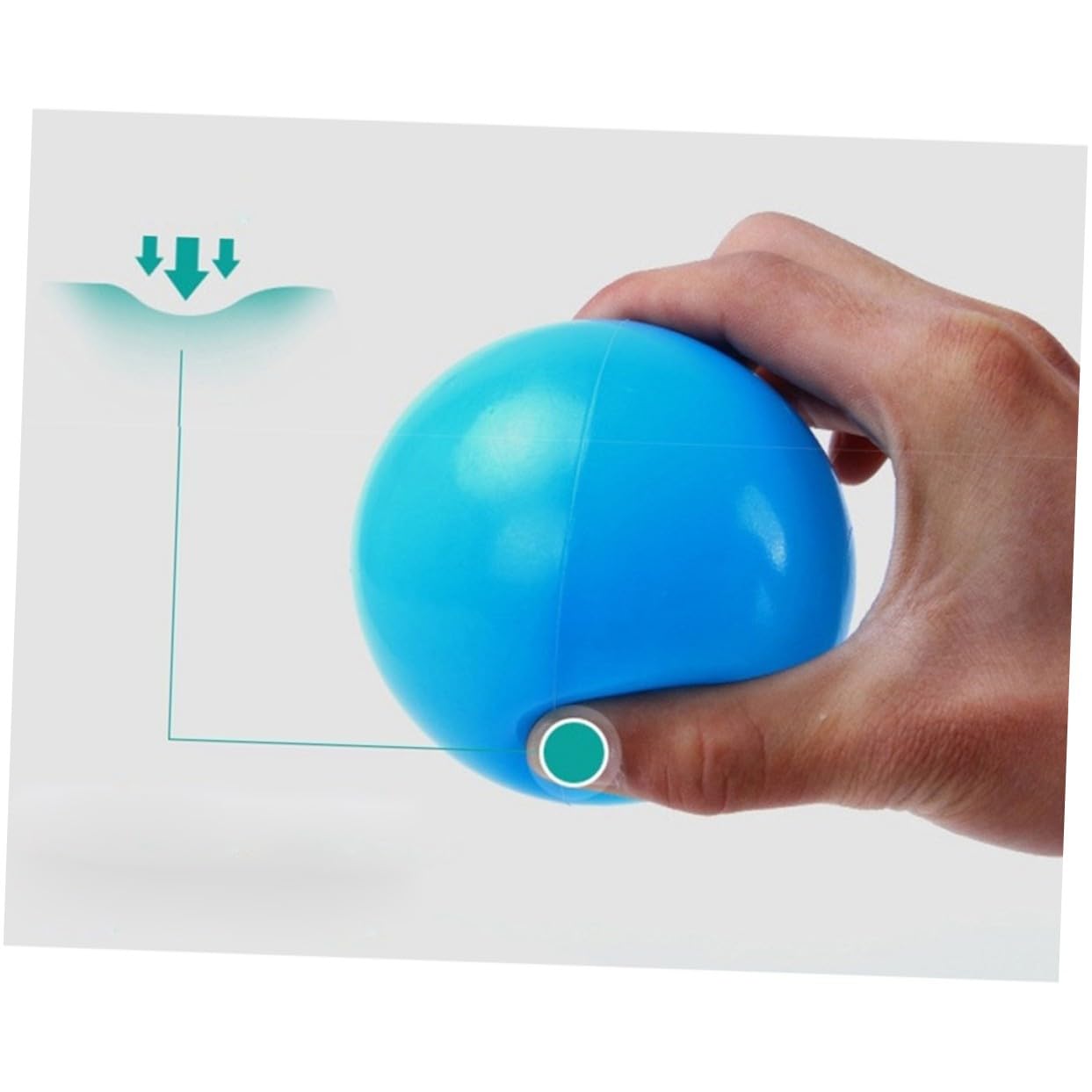 TOYANDONA Bolas de Plástico Gruesas 7cm 50 Piezas PE para Bebés y Niños