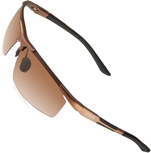 Polarized Sports Sunglasses for Women Men Running Golf Fishing Cycling Driving 100% UV Protection Sun Glasses JE001