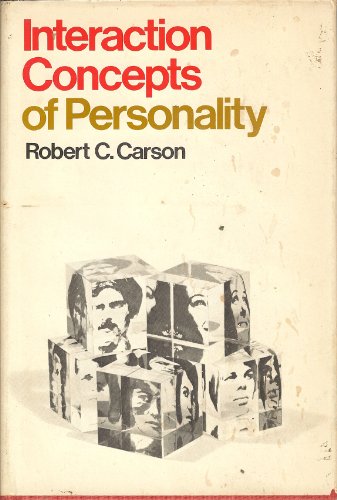Interaction concepts of personality [by] Robert... B007GH6A4U Book Cover