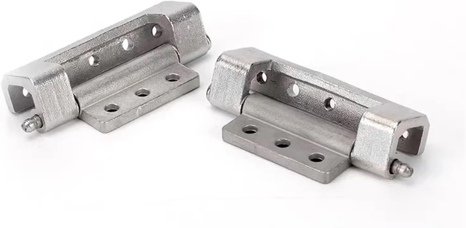 CL132-2 Stainless Steel Hardware Bearing Hinge for Cabinet Instrument 3/4Pcs(3pcs-Drawing-Steel)