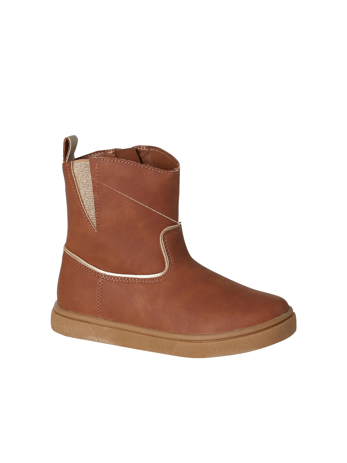 Vertbaudet Chelsea-Boots mit Reißverschluss Mädchen
