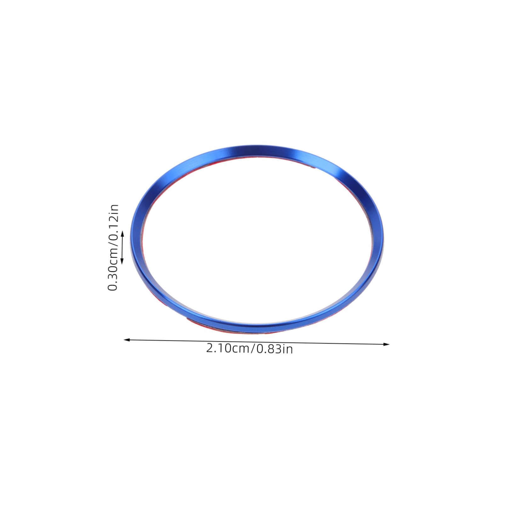 Cabilock 4pcs Tire Cap Ring Decoration Compatible with Cadillac Stylish Wheel Hub Cover Trim Easy Installation Car Accessories Upgrade for Vehicle Appearance