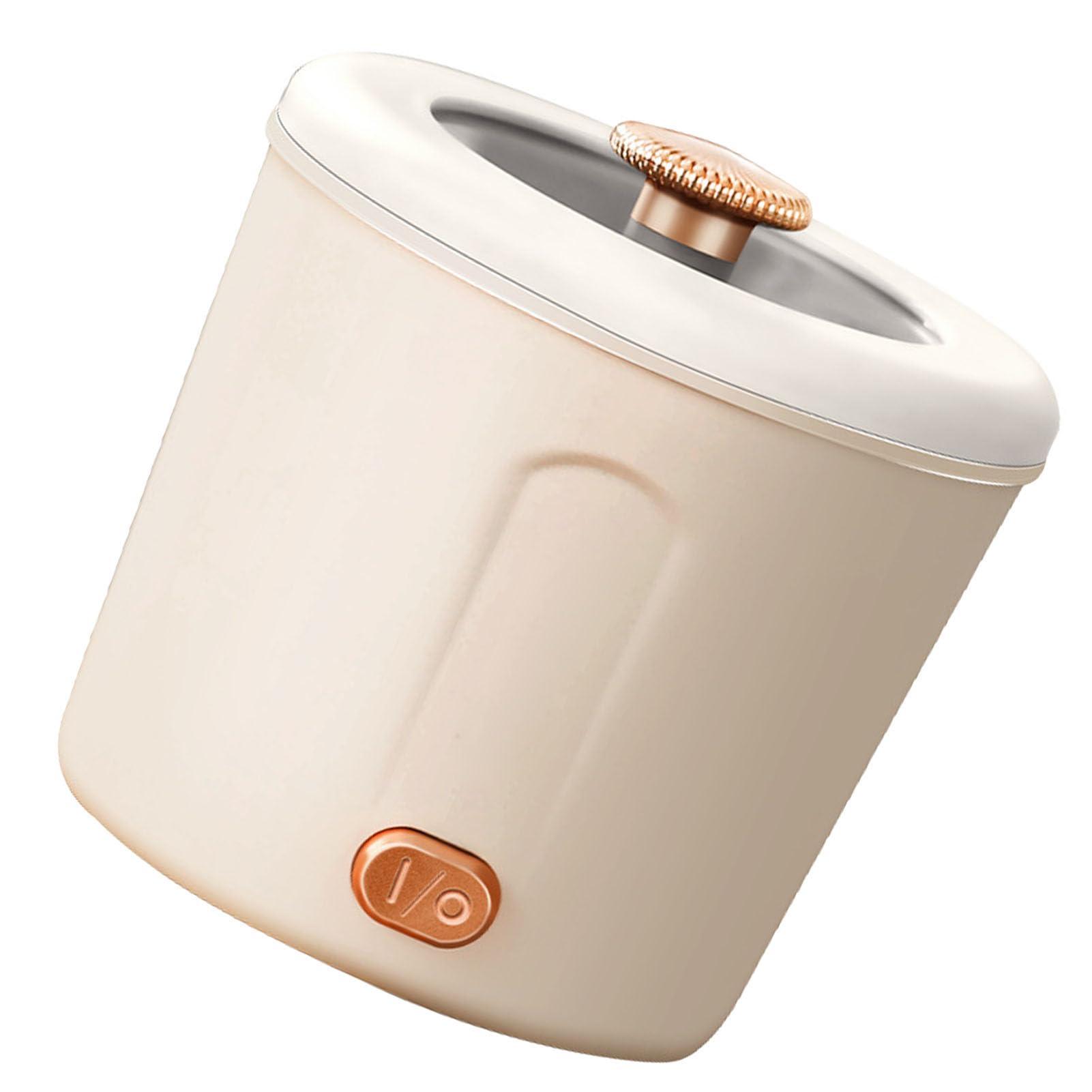 Tnfeeon Mini électrique Hot Pot Portable Portable Small Hotpot électrique pour les Services aux étudiants Mini Connecteur UE Hot Pot EU (WHITE)